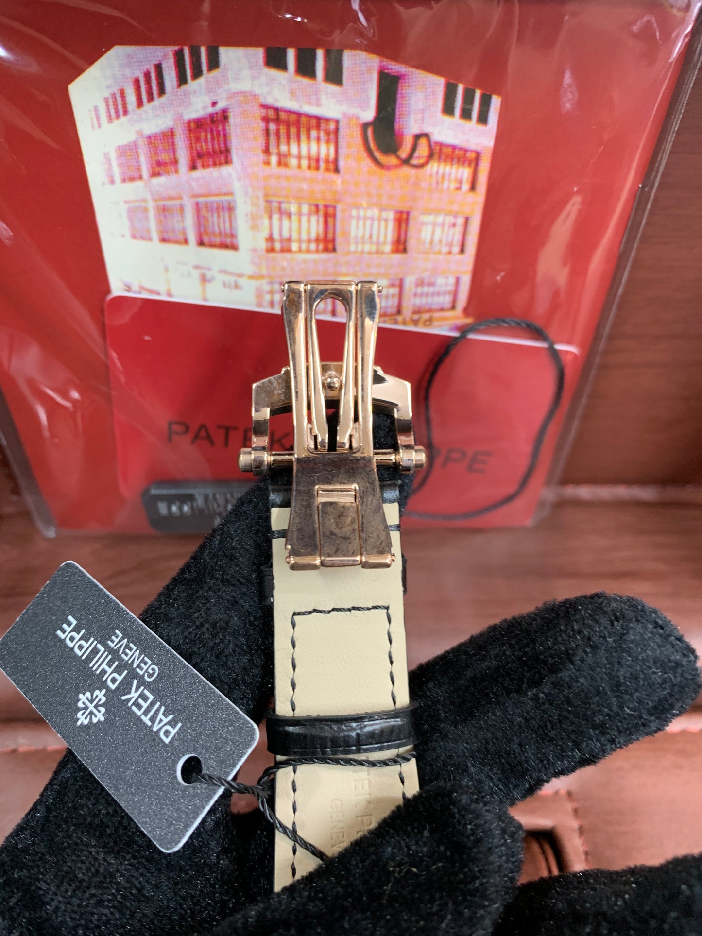 Patek Philippe Nautilus Black Strap Automatic 41mm