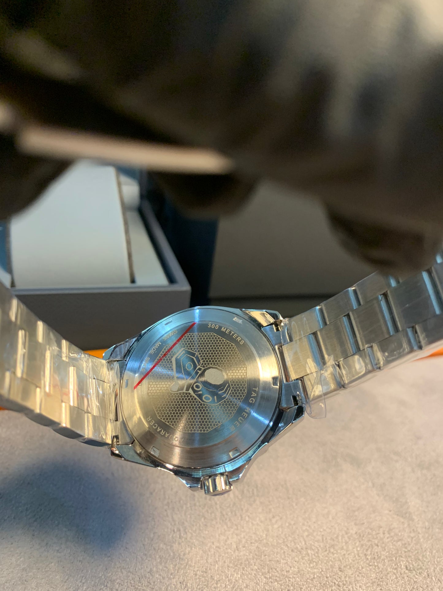 TAG Heuer Aquaracer Silver Chain 41mm