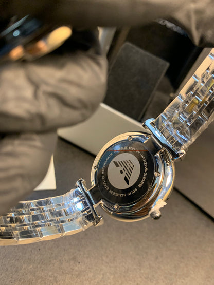 Armani Rosegold Gray Dial 40mm