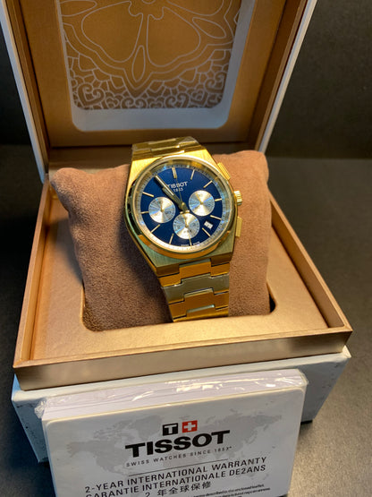 Tissot Chronograph Blue Dial 40mm ⌚