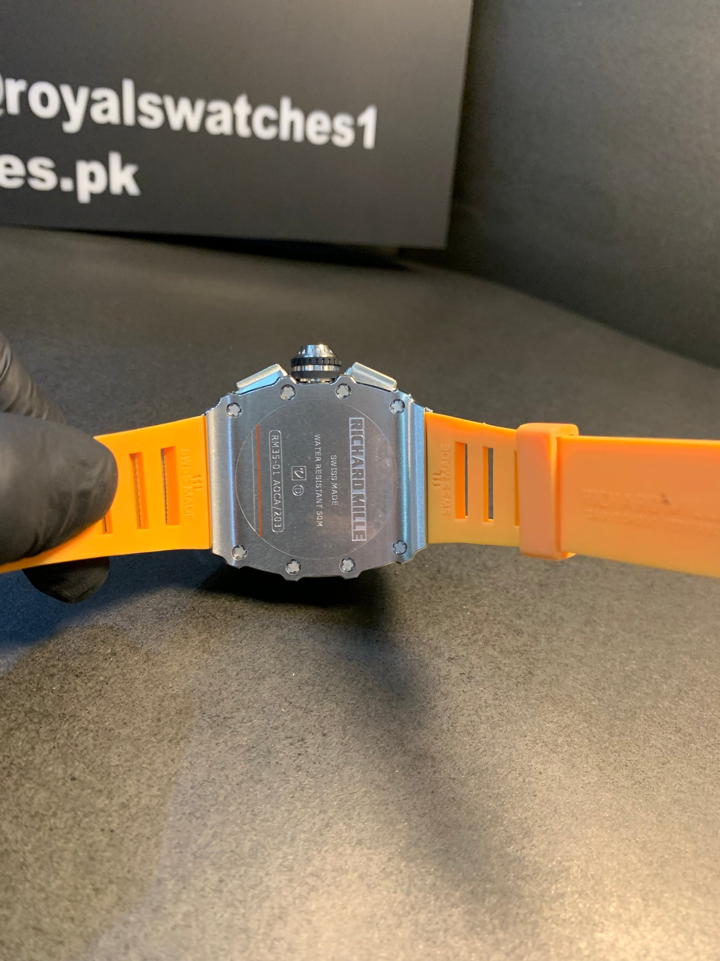 Richard Mille Orange Chronograph 43mm ⌚
