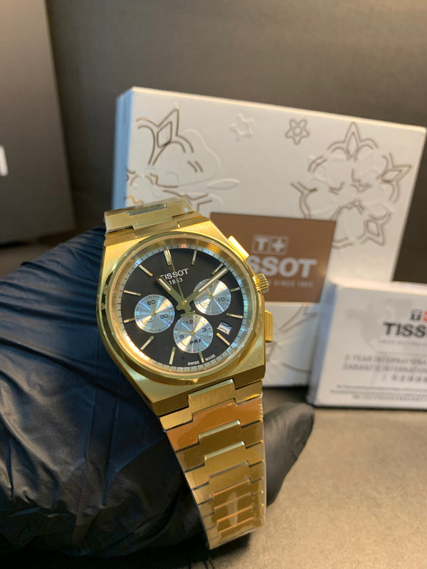Tissot Chronograph Black Dial 40mm ⌚
