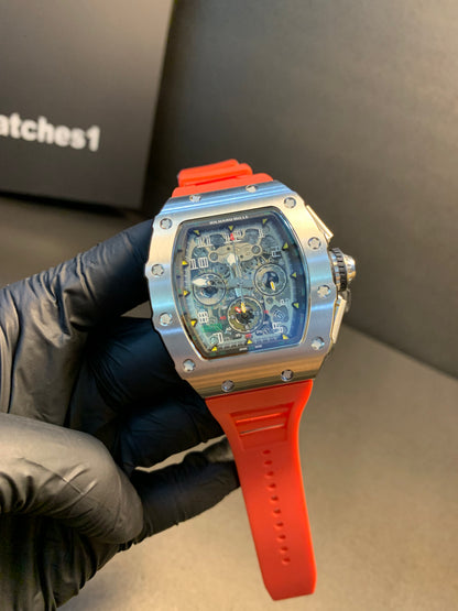 Richard Mille Red Chronograph 43mm ⌚