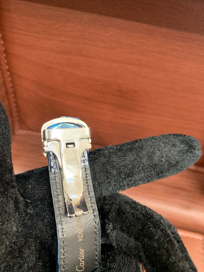 Cartier Blue Dial Blue Strap Automatic 41mm