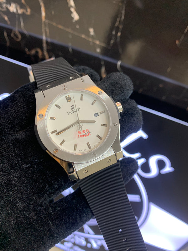 Hublot Black PVC Automatic 42mm