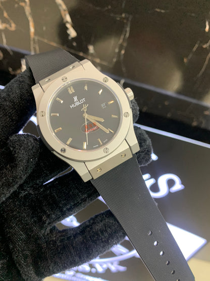 Hublot Black PVC Automatic 42mm