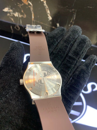 Hublot Brown PVC Automatic 42mm