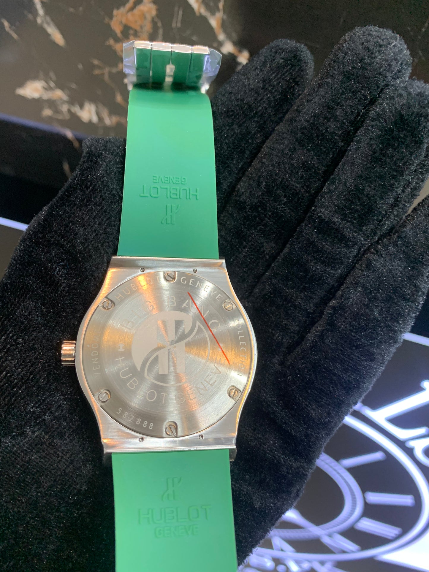 Hublot Green PVC Automatic 42mm