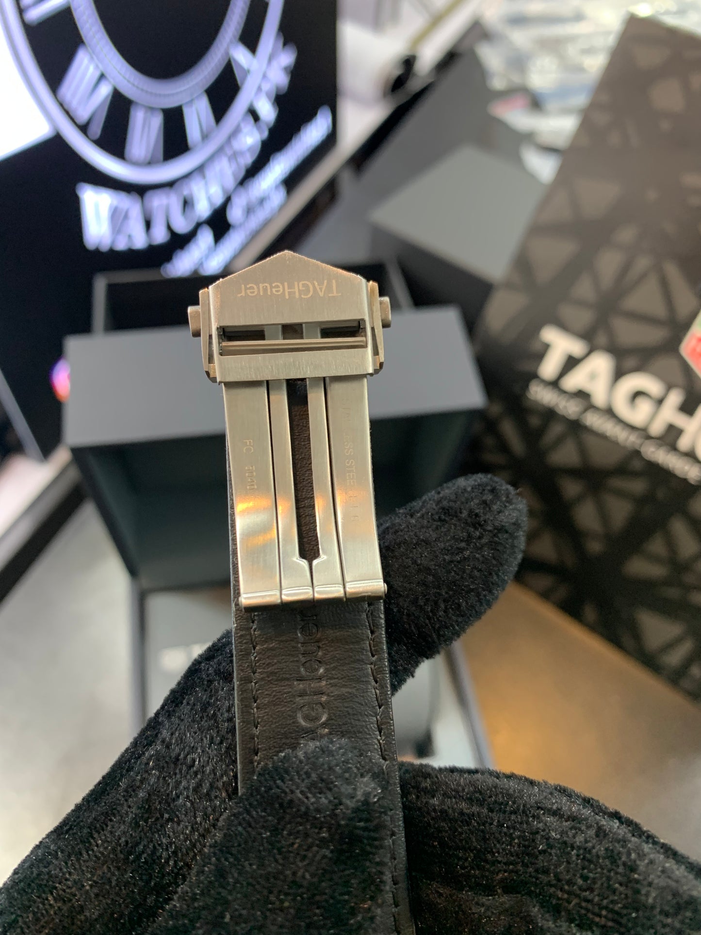 TAG Heuer Chronograph Leather 41mm