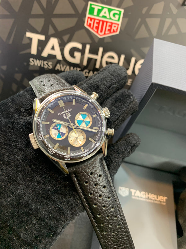 TAG Heuer Chronograph Leather 41mm