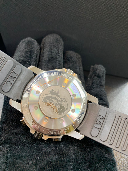 IWC AQUATIMER Black Rubber Chronograph 41mm