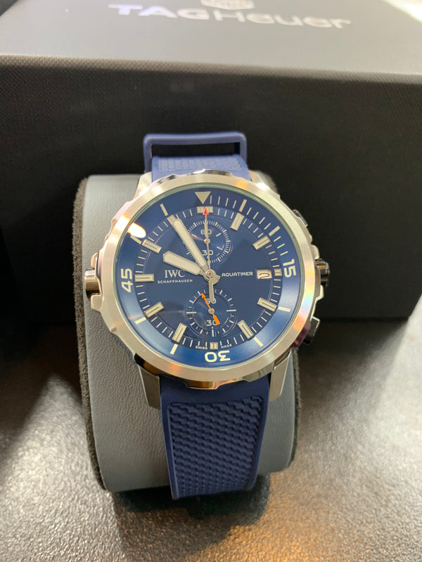 IWC AQUATIMER Blue Rubber 41mm