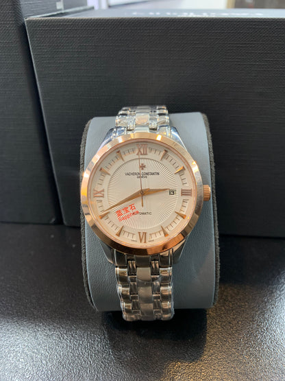Vacheron Constantin Silver Chain Automatic 41mm ⌚