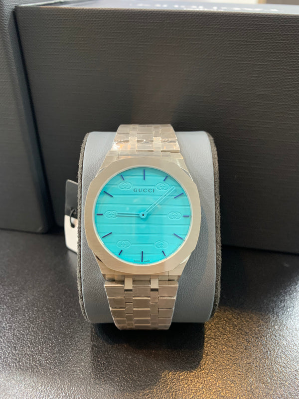 Gucci Slim Edition Silver Chain Quartz 38mm