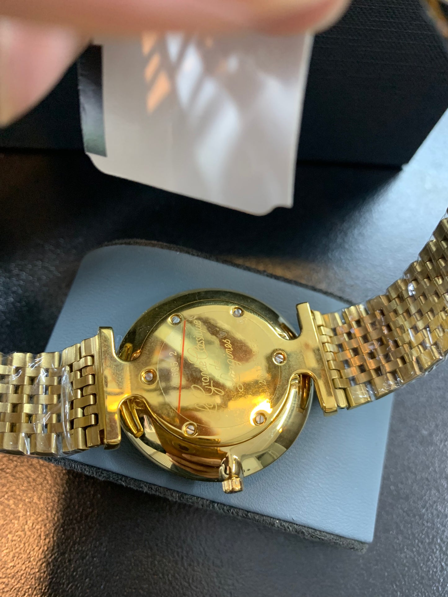 Longines Super Slim Golden Chain Quartz 39mm