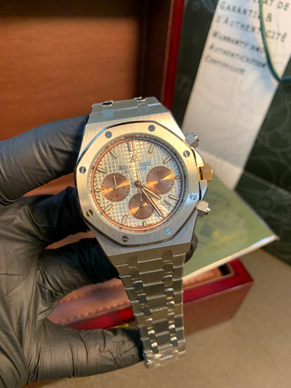 Audemars Piguet Chronograph Silver Chain 41mm