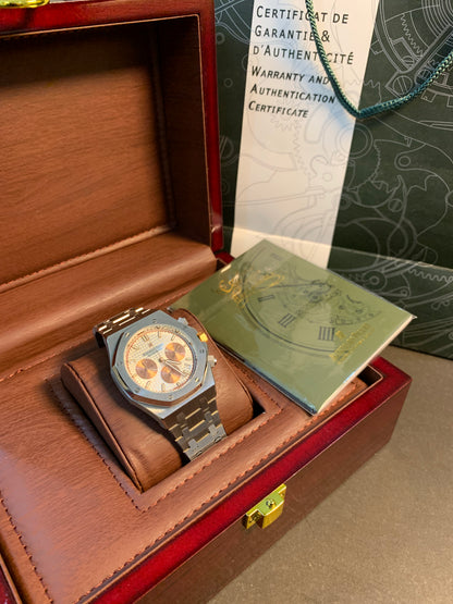 Audemars Piguet Chronograph Silver Chain 41mm