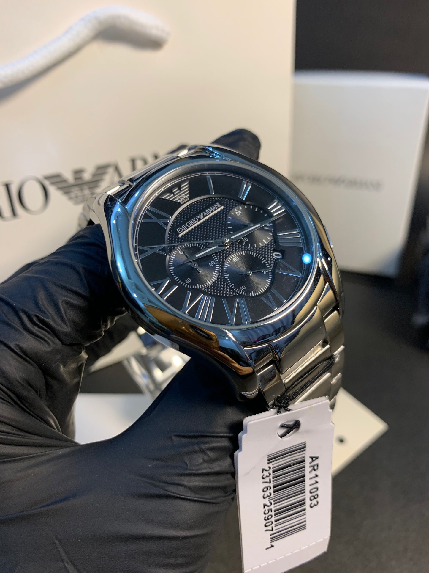 Emporio Armani Black Dial 43mm