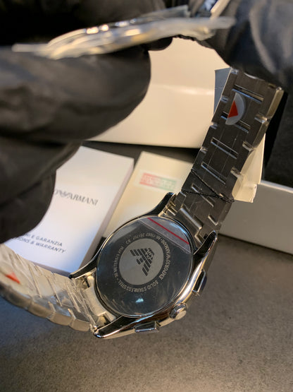 Emporio Armani Blue Dial Chronograph 43mm