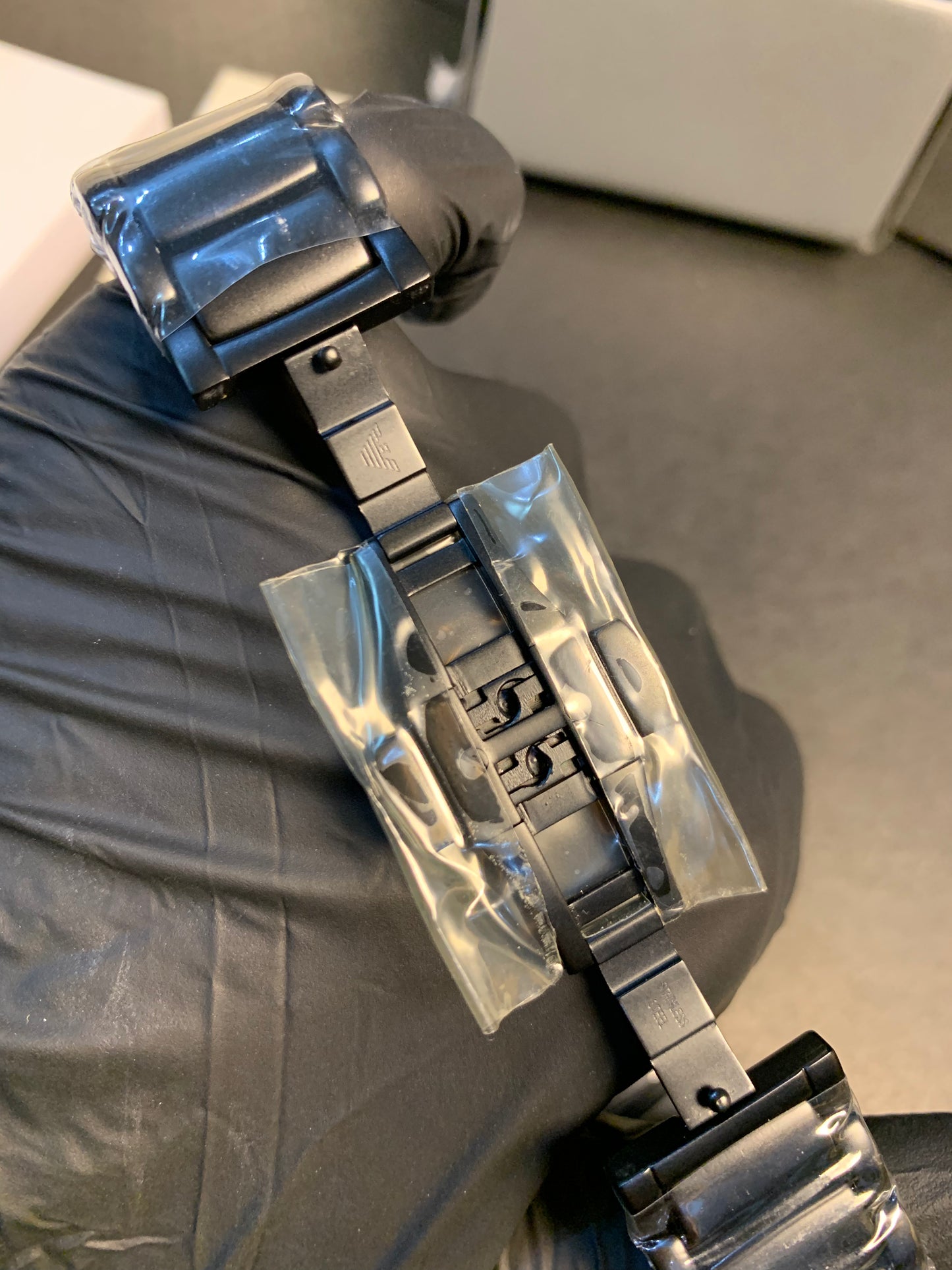 Emporio Armani All Black Chronograph 43mm
