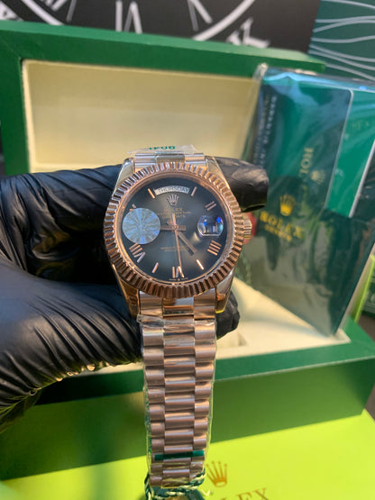 Rolex Day-Date Ombre Rose gold 40mm Dial Size 👑