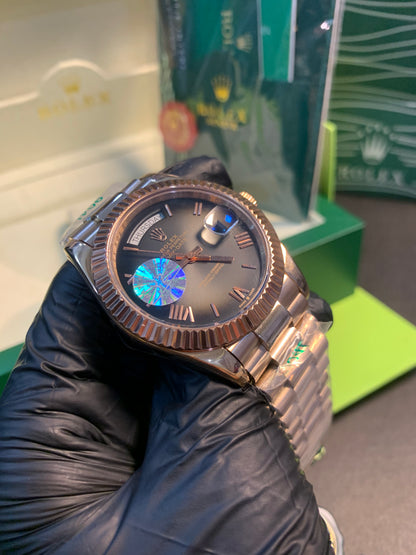 Rolex Day-Date Ombre Rose gold 40mm Dial Size 👑