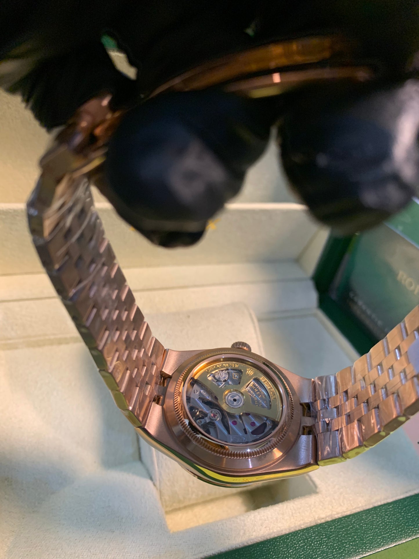 Land-Dweller 40 mm, Everose gold and Diamonds Super Clone