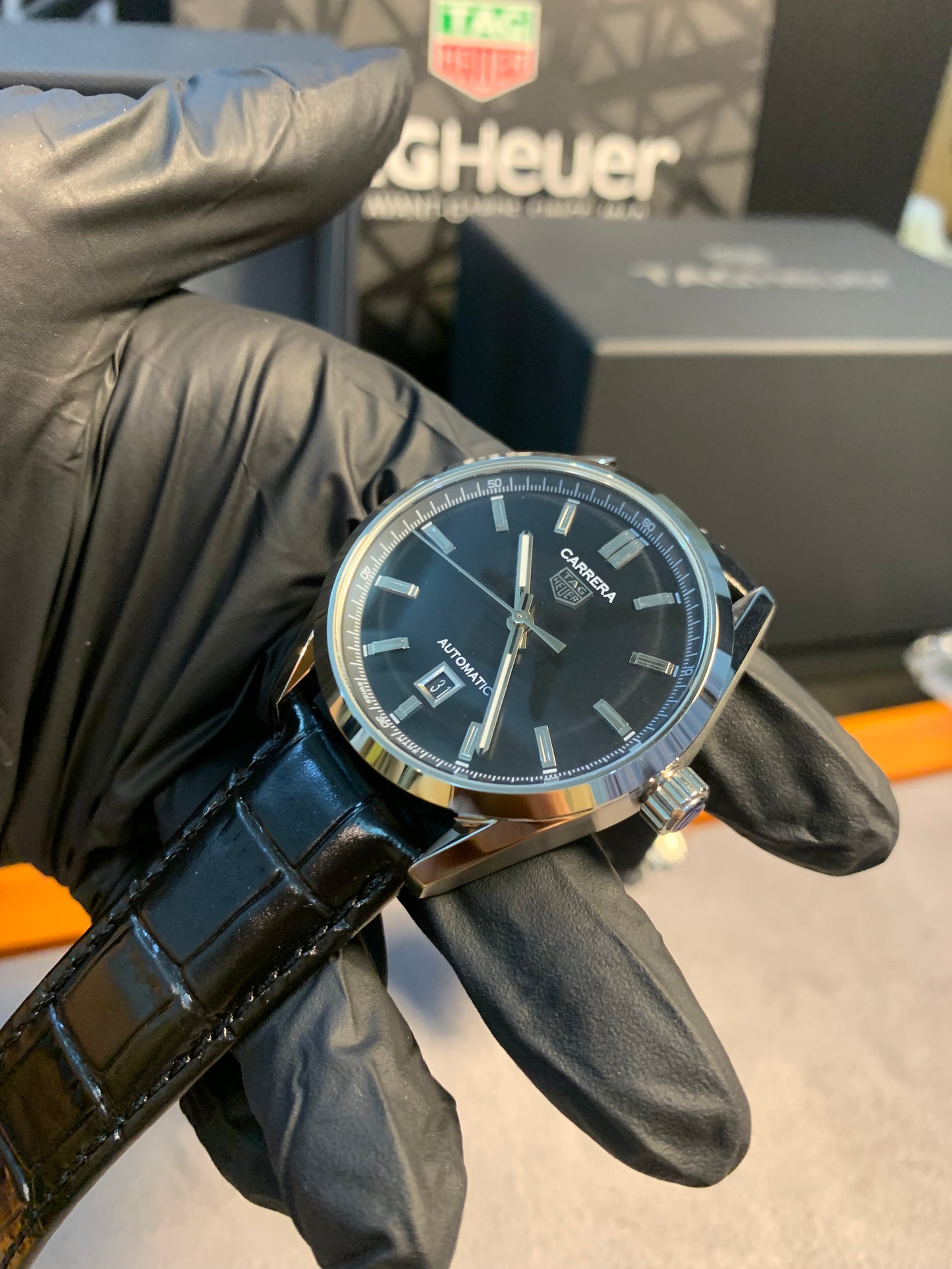 TAG Heuer Calibre 5 Black 41mm