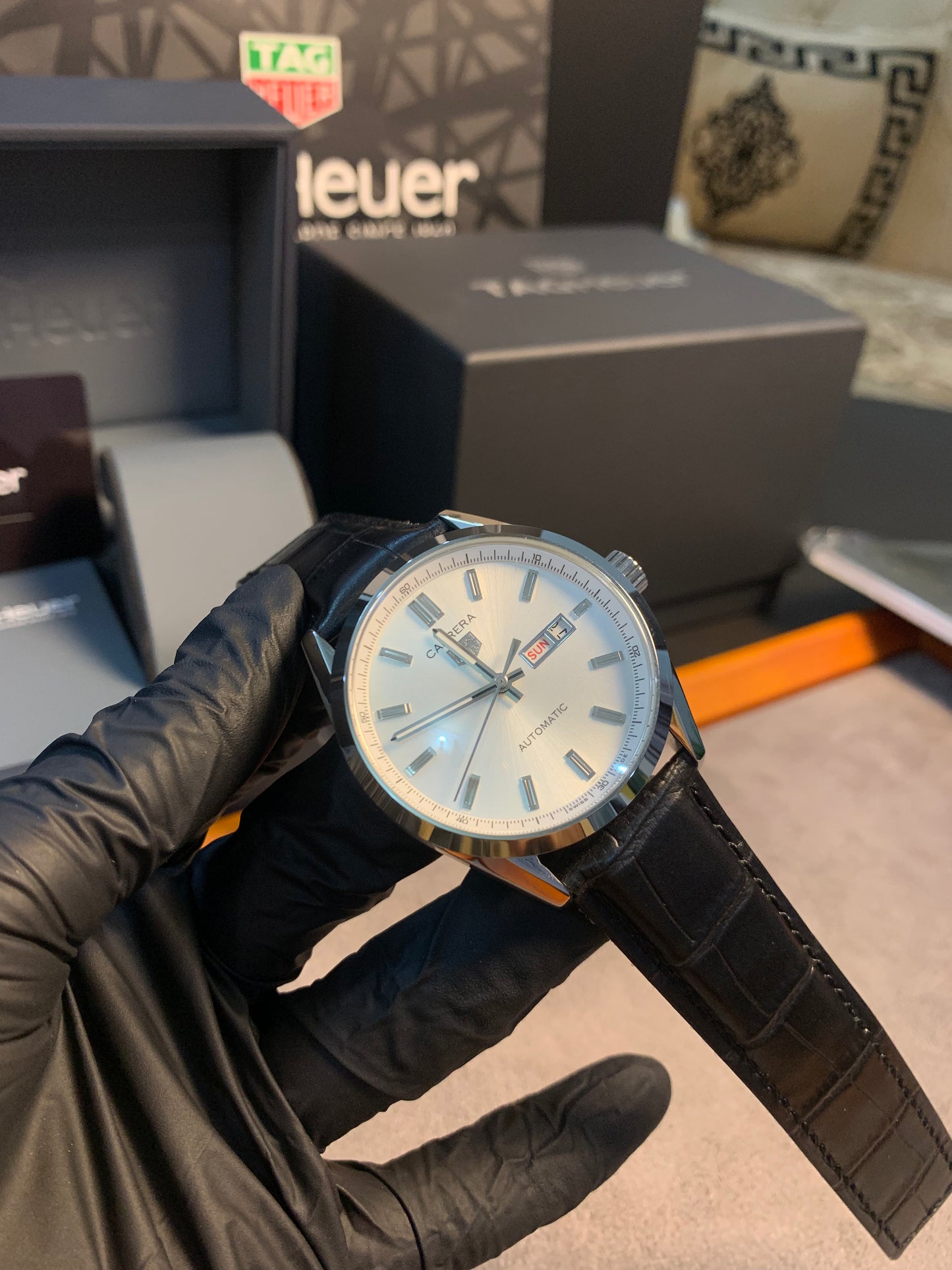 TAG Heuer Calibre 5 White Dial 41mm