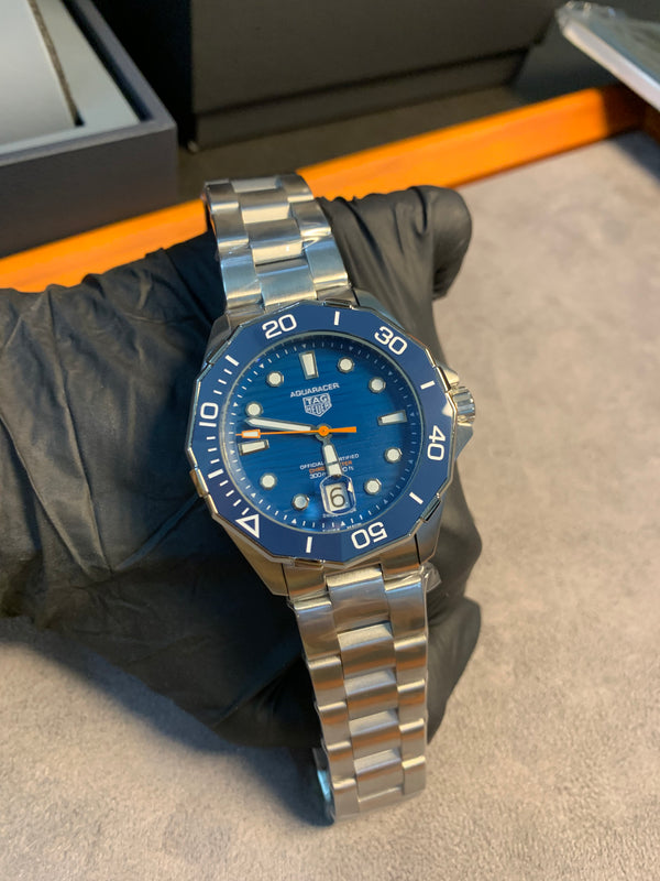TAG Heuer Aquaracer Silver Chain 41mm