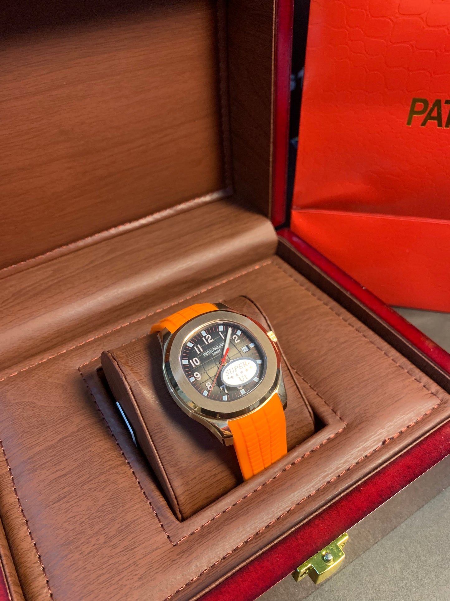 Patek Philippe Aquanaut Orange Strap 40mm