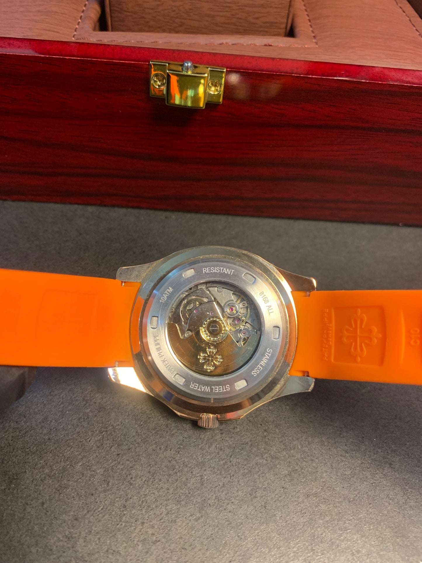 Patek Philippe Aquanaut Orange Strap 40mm