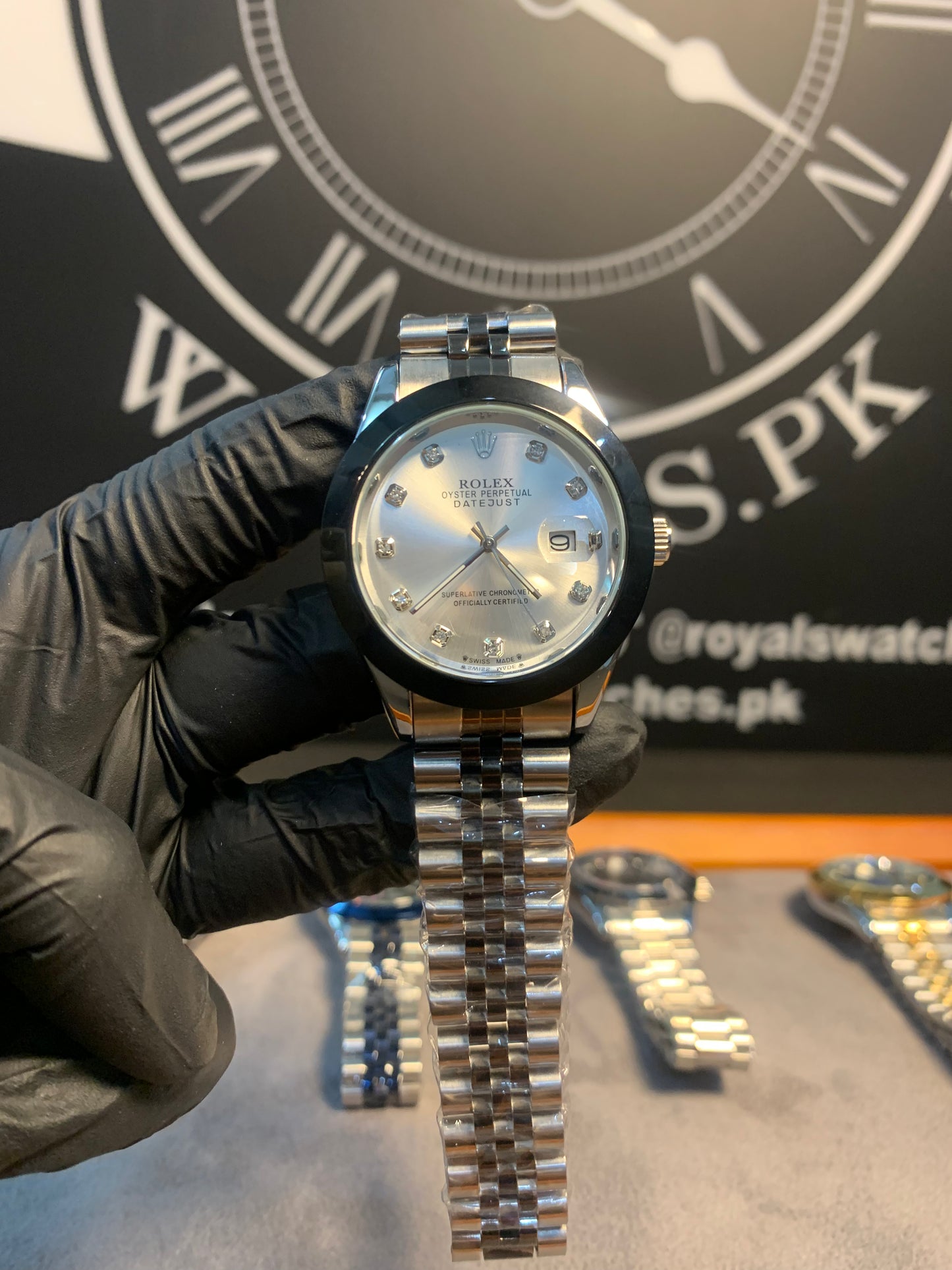 Rolex Just Date Two Tone Chain 40mm