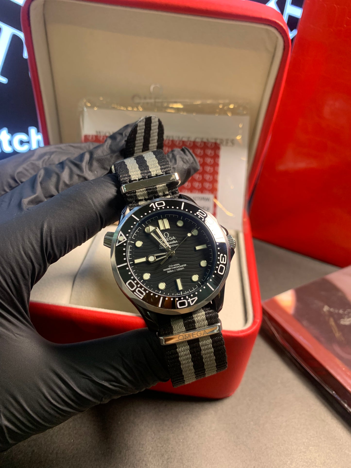 Omega Seamaster Bond Nylon Strap Automatic 41mm