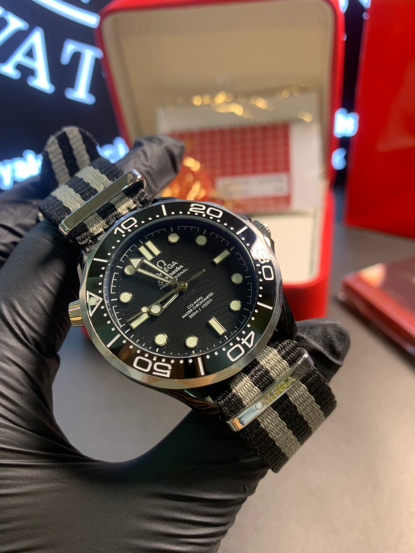 Omega Seamaster Bond Nylon Strap Automatic 41mm
