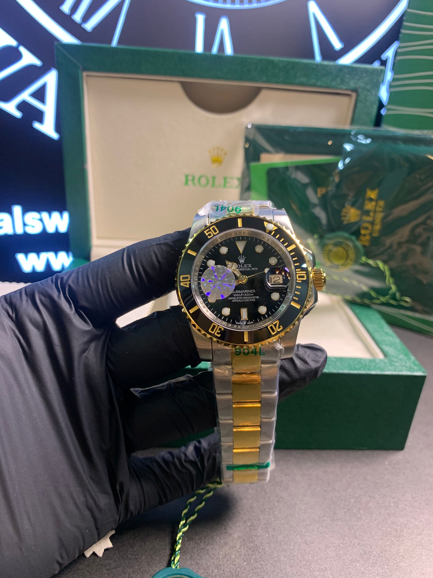 RLX Submariner Two-Tone Automatic Rotating Bezel 41mm